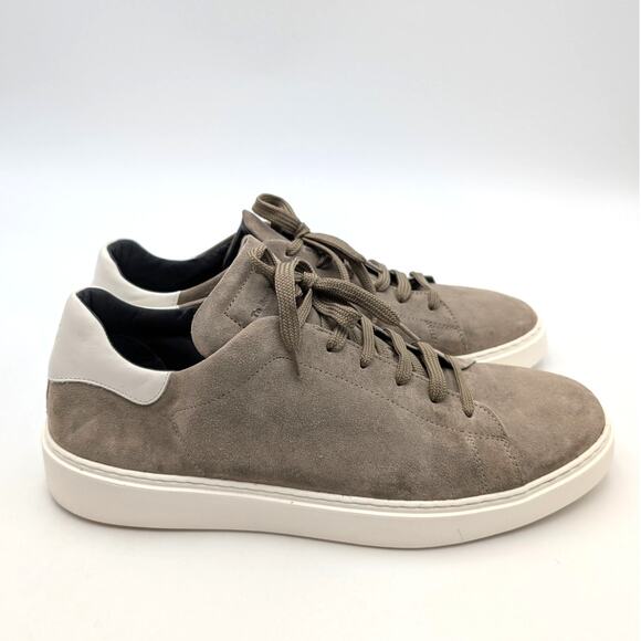 To Boot New York Adam Derrick Lace-Up Sneaker Shoes Men's Brown Size US12 EU45 - Picture 3 of 13